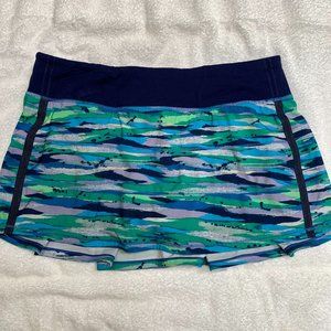 Lululemon Pace Rival Skirt  - 10 - Seven Wonders - Excellent Condition